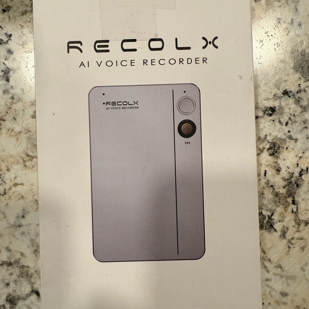 Recolx AI Voice Recorder
